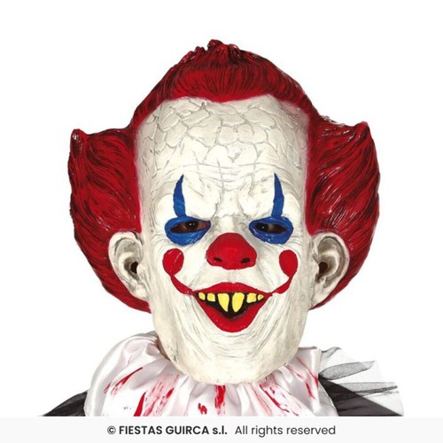 Deluxe clown mask - deluxe,