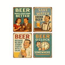 Funny Beer Signs Metal Wall