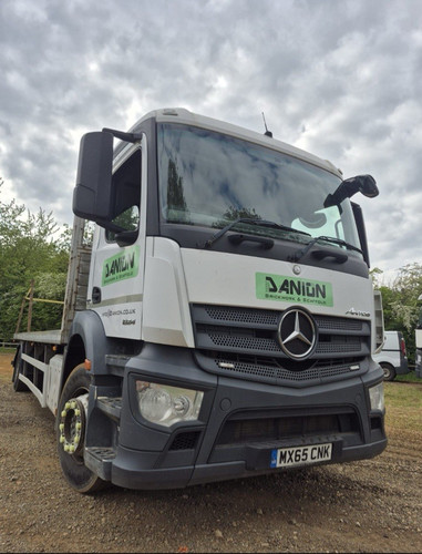 Mercedes antos scaffolding - mercedes,