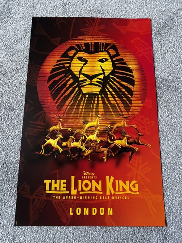 Disney lion king poster lyceum - disney,