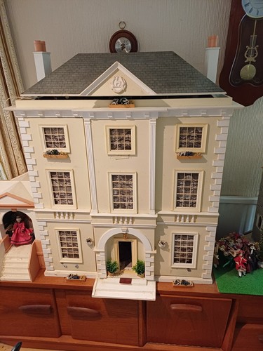 Georgian town house wooden - house,