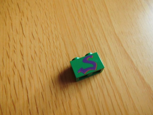 Lego 3004px5 green brick - lego, 2