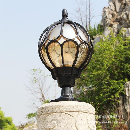 Outdoor home pillar lights - home,