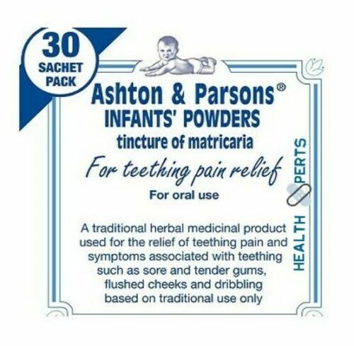 Teething powders ashton and - teething,