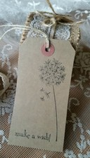 White vintage brown cream - 15,