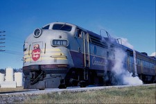 578027 Canadian Pacific FP 7a 1418 Original Paint Scheme A4 Photo Print