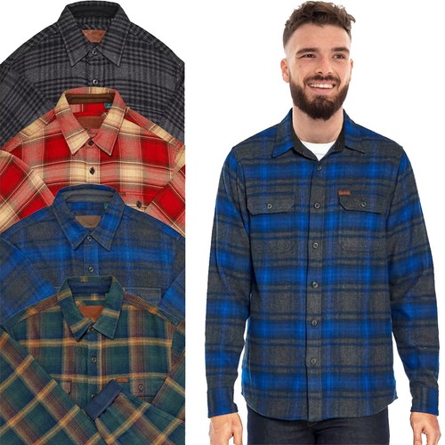 Men heavyweight flannel - men's,