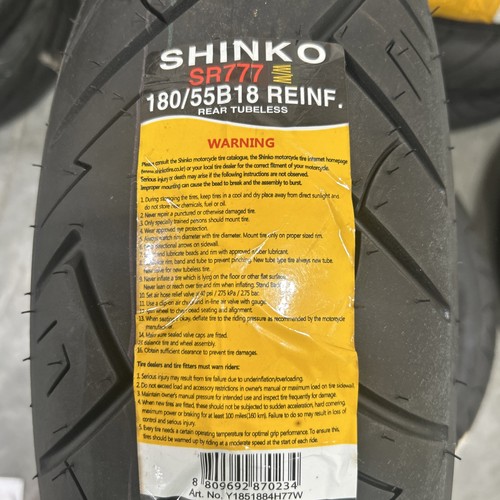 Shinko 777 sr777 - 777, rear