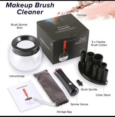 Electric makeup brush cleaner - electric,