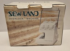 Sew Land Overlock Machine model no SM-1091  Fully works need pedal Boxed