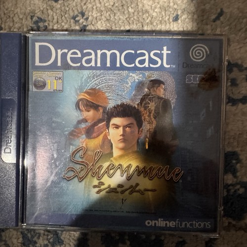 Shenmue for sega dreamcast - sega,