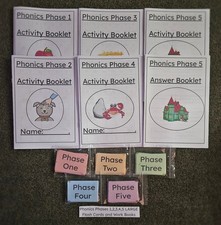 Phonics Phases 1,2,3,4,5 LARGE