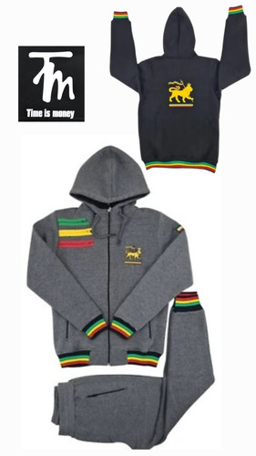 Rasta lion tracksuit set - lion,