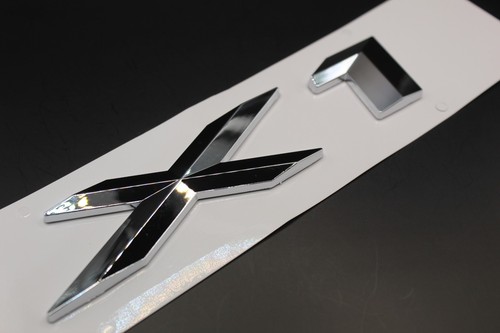 Chrome silver for bmw badge - bmw, x1