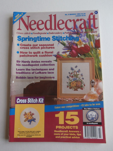 Needlecraft magazine floral - needlecraft,