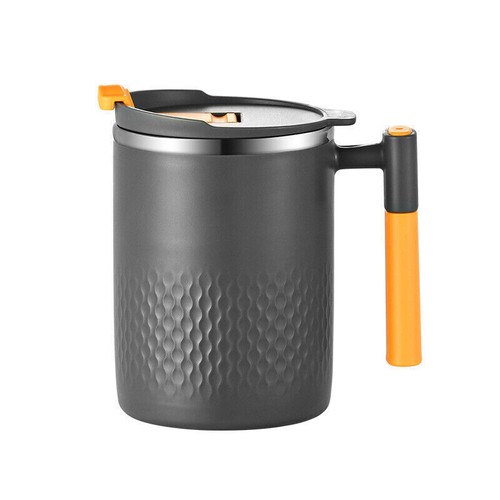 Stainless steel thermos mug - stainless,