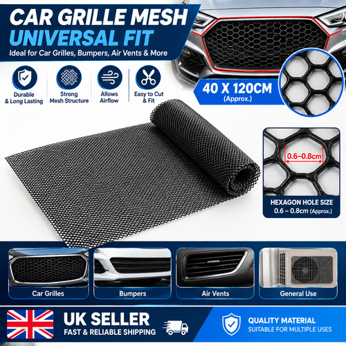 Universal black honeycomb car - black,