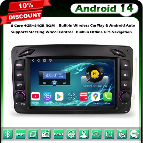 64gb android car stereo sat - android,