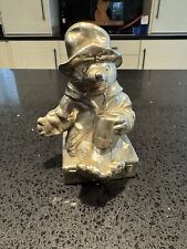 Vintage Paddington Bear Metal Money Box Good Condition 