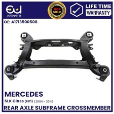 NEW REAR SUBFRAME CROSSMEMBER AXLE FOR MERCEDES SLK R171 2004-2011 INCL BUSHES
