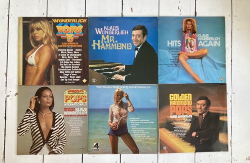 Klaus wunderlich vinyl lps - 6, x