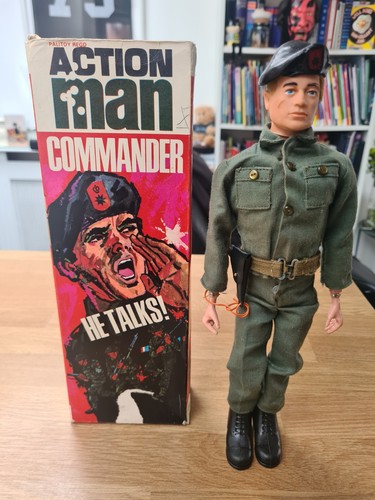 Vintage action man - man, talking