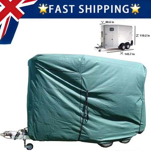 Ply horse box trailer - horse, cover