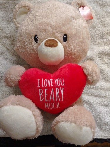 Clinton bear red - heart, ‘i