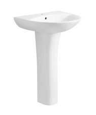 Bathroom Pedestal Sink Round