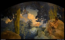 Maxfield Parrish Dream Castle