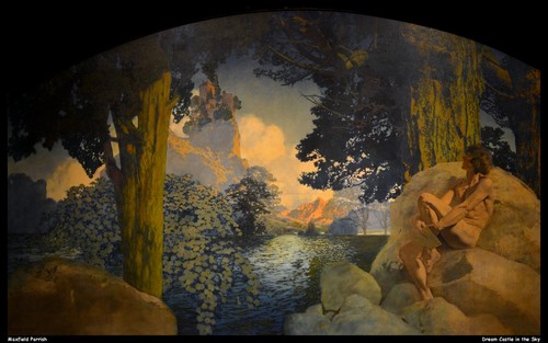 Maxfield parrish dream castle - maxfield,