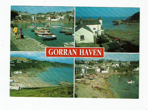 Cornwall postcard colour photo - cornwall,