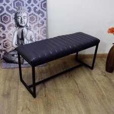 Ribbed Grey Genuine Leather