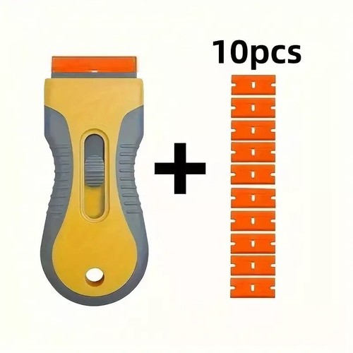 Plastic scraper tool - tool, glass