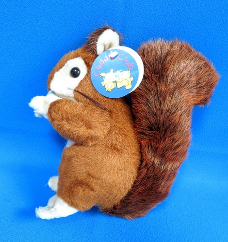 Red squirrel plush ecureuil - 9",