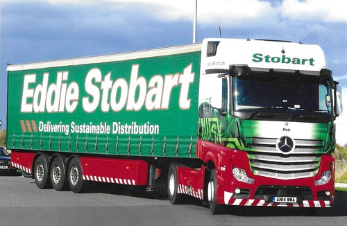 Eddie stobart mercedes - mercedes, h3350