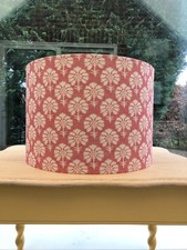 Pink Rose Sprig Linen