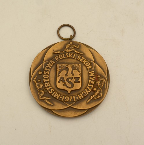 Vintage polish sports medal - polish,