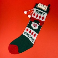 Vintage christmas green - green, santa