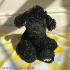 6" Webkinz lil kinz black