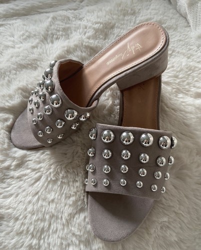 Sandals mules soft grey - sandals,