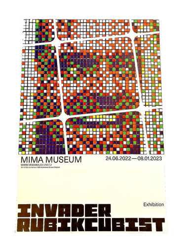 Striking invader rubikcubist - striking,
