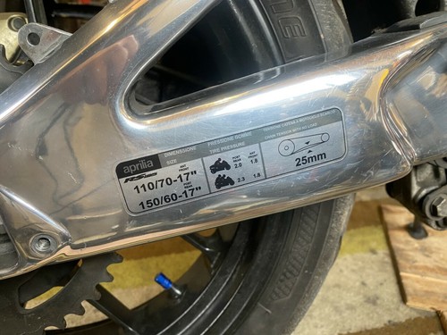 Aprilia rs125 swingarm - aprilia,