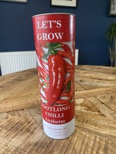 NEW HOT Chilli Pepper Grow your Own Foot Long Everything you need Gift Set