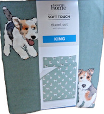 TERRIER DOGS KING SIZE DUVET