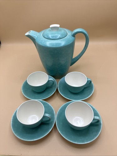 Vintage poole pottery teapot - vintage, 4