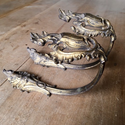 Antique curtain tie - tie, backs