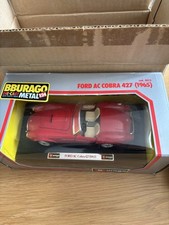 Burago 1/24 Scale Diecast Metal Ford AC Cobra 427 (1965)