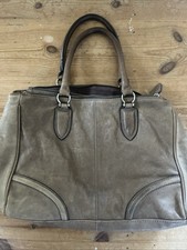 Jigsaw Tan / Beige Leather Bag