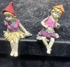 X2 Sitting fairy or pixie